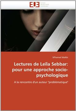 portada Lectures de Leila Sebbar: Pour Une Approche Socio-Psychologique