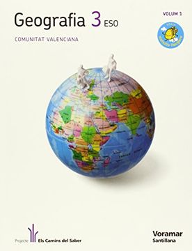 portada Geografia Valenciano 3 Secundaria Voramar (in Valencian)