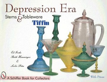 portada depression era stems & tableware: tiffin (in English)