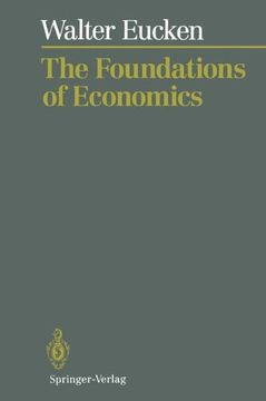 portada The Foundations of Economics (en Inglés)