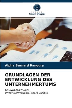 portada Grundlagen Der Entwicklung Des Unternehmertums (in German)