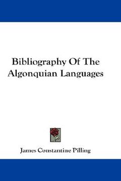 portada bibliography of the algonquian languages