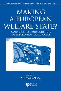 portada making a european welfare state: convergences and conflicts over european social policy (en Inglés)