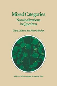 portada mixed categories: nominalizations in quechua (en Inglés)