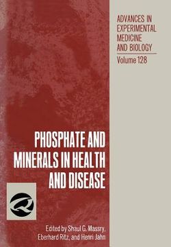 portada Phosphate and Minerals in Health and Disease (en Inglés)