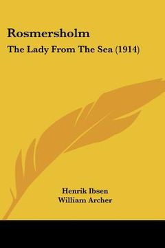 portada rosmersholm: the lady from the sea (1914) (en Inglés)