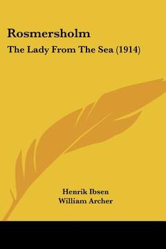 portada rosmersholm: the lady from the sea (1914) (in English)