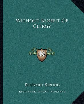 portada without benefit of clergy (en Inglés)
