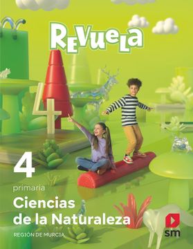 portada Ciencias de la Naturaleza. 4 Primaria. Revuela. Región de Murcia