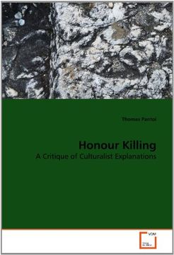portada honour killing (en Inglés)