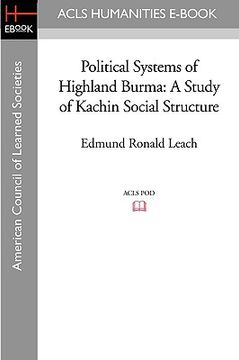 portada political systems of highland burma: a study of kachin social structure (en Inglés)