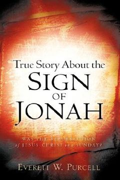 portada true story about the sign of jonah (in English)
