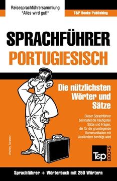 portada Sprachführer Deutsch-Portugiesisch und Mini-Wörterbuch mit 250 Wörtern (en Alemán)