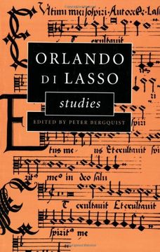 portada Orlando di Lasso Studies (en Inglés)