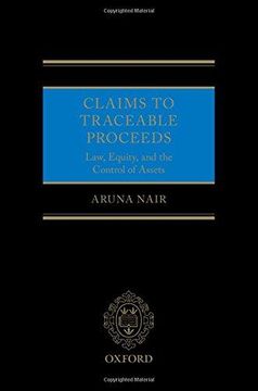 portada Claims To Traceable Proceeds Hardback 
