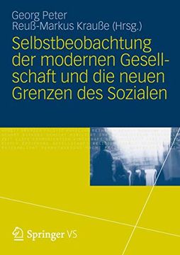portada Selbstbeobachtung der Modernen Gesellschaft und die Neuen Grenzen des Sozialen (in German)