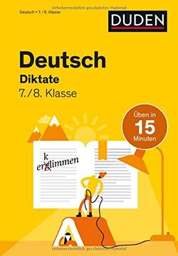 portada Deutsch in 15 Minuten - Diktate 7. /8. Klasse (en Alemán)