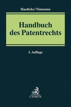 portada Handbuch des Patentrechts (in German)