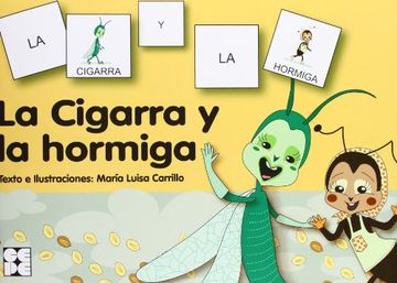 La cigarra y la hormiga (Pictogramas)