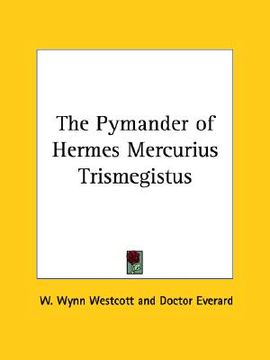 portada the pymander of hermes mercurius trismegistus (en Inglés)