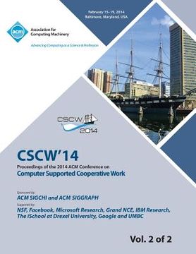 portada CSCW 14 Vol 2 Computer Supported Cooperative Work (en Inglés)