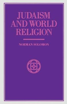 portada Judaism and World Religion (en Inglés)
