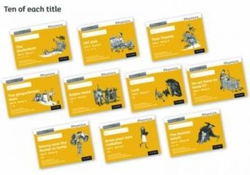 portada Read Write Inc. Phonics: Black and White Yellow Set 5 Storybooks Pack of 100