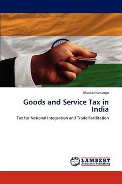 portada goods and service tax in india (en Inglés)