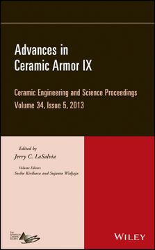 portada Advances In Ceramic Armor Ix: Ceramic Engineering And Science Proceedings, Volume 34 Issue 5