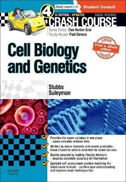 portada Crash Course Cell Biology and Genetics Updated Print + Edition (en Inglés)