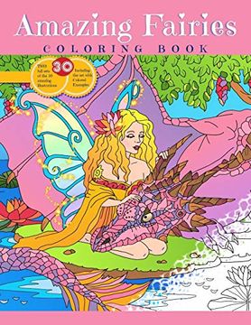 portada Amazing Fairies Coloring Book 