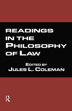 portada Readings in the Philosophy of Law (in English)