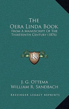portada the oera linda book: from a manuscript of the thirteenth century (1876)