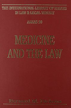portada Medicine and the law (International Library of Essays in law and Legal Theory) (in English)
