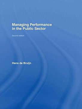 portada Managing Performance in the Public Sector (en Inglés)