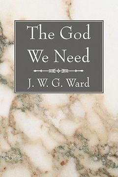 portada the god we need (en Inglés)