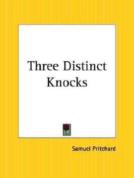 portada three distinct knocks (en Inglés)