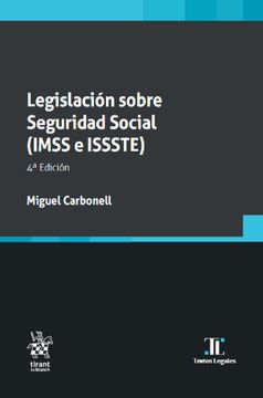portada Legislación Sobre Seguridad Social (Imss e Isste) 4ª Edición (Textos Legales -Mexico-)