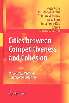 portada cities between competitiveness and cohesion: discourses, realities and implementation