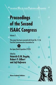 portada Proceedings of the Second Isaac Congress: Volume 2: This Project Has Been Executed with Grant No. 11-56 from the Commemorative Association for the Jap
