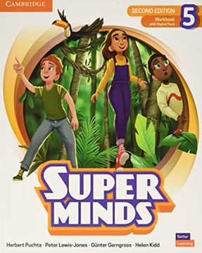 portada Super Minds Level 5 Workbook With Digital Pack British English (en Inglés)