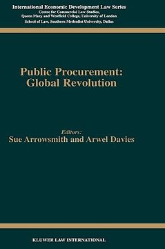 portada public procurement: global revolution (in English)