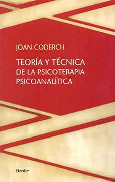 portada Teoria y Tecnica de la Psicoterapia Psicoanalitica (in Spanish)