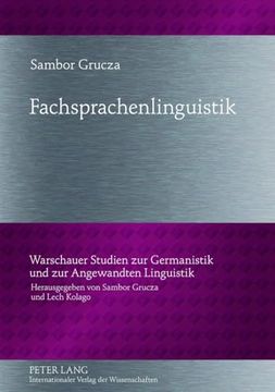 portada Fachsprachenlinguistik (en Alemán)