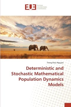 portada Deterministic and Stochastic Mathematical Population Dynamics Models (in English)