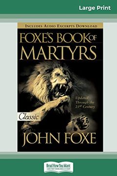 portada Foxes Book of Martyrs 