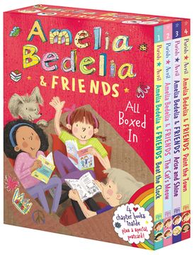 portada Amelia Bedelia & Friends Chapter Book Boxed set #1: With Bells on (en Inglés)