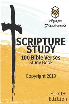 portada Bible Scripture Study - 100 of the Most Important and Useful Bible Verses: Perfect for Memorizing Scripture (en Inglés)