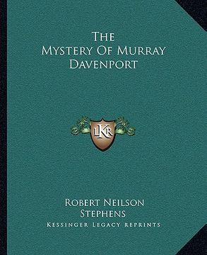 portada the mystery of murray davenport (in English)