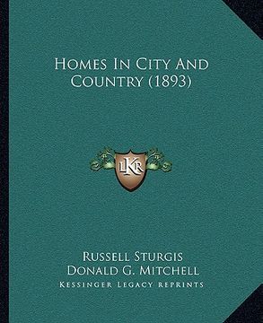 portada homes in city and country (1893)